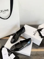CE*LINE 2026 Spring/Summer Arc de Triomphe City Mary Jane Ballet Flats - Image 5