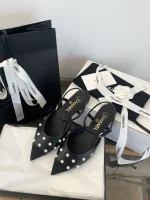 Chanel Pointed Toe Pearl Sandals 2025K - Image 5