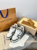 Trainer 2025 Mint Green Denim Sneakers - Image 5