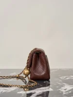 UbestLuxury Chanel Chane1 Gold Ball Flap Bag 18cm product photo detail 4 SKU CH30994