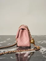 UbestLuxury Chanel Chane1 Gold Ball Flap Bag 18cm product photo detail 4 SKU CH31039