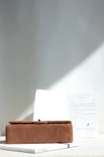 UbestLuxury Chanel Classic Flap Medium Suede Handbag 25.5cm product photo detail 4 SKU CH31095
