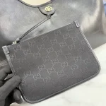 UbestLuxury Gucci Gucci Giglio Handbag Black Leather product photo detail 5 SKU GU25402