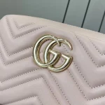UbestLuxury Gucci Gucci GG Marmont Camera Bag Light Pink Lambskin product photo detail 5 SKU GU25531