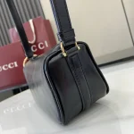 UbestLuxury Gucci Gucci Mini Handbag in Black Patent Leather product photo detail 5 SKU GU25574
