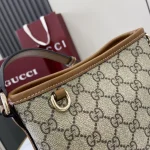 UbestLuxury Gucci GG Emblem Mini Bucket Bag product photo detail 5 SKU GU25677
