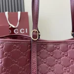 UbestLuxury Gucci GG Emblem Tote Bag product photo detail 5 SKU GU25694