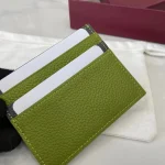 UbestLuxury Gucci Gucci Card Case Green and Gray Calfskin Leather product photo detail 5 SKU GU25712