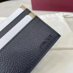 UbestLuxury Gucci Gucci Card Case Deep Blue/Oatmeal Calfskin Leather 2025 Pre-Spring product photo detail 5 SKU GU25714