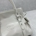 Miu Miu Vintage Bow Motorcycle Bag - Image 6