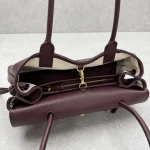 Chanel Vintage Flap Bag - Burgundy - Image 6
