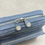 Acne Studios Camera Bag Small Frosted Blue - Image 6