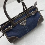 Prada Mini Bonnie Limited Edition Denim Bag - Image 6