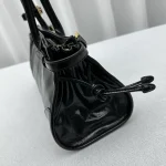 Prada Lux Soft Bag Medium Black - Image 6