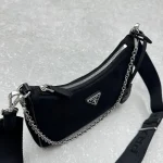 Prada Hobo Shoulder Bag - Image 6