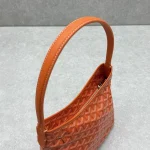 Goyard Mini Hobo Bag Orange - Image 6