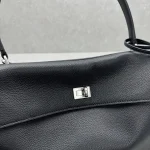 Balenciaga Rodeo Medium Textured Calfskin Handbag - Image 6