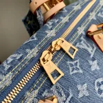 Louis Vuitton Speedy Soft 30 Denim Bag - Image 6
