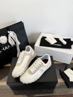 Chanel 2026 Suede Casual Thick Sole Sneakers - Image 6