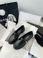 Lace-up Hollow Mary Jane Loafers - Image 6