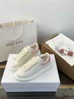 Alexander McQueen Classic Thick Sole White Sneakers - Image 6