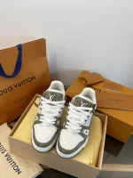 Trainer 2025 Mint Green Denim Sneakers - Image 6