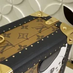Louis Vuitton MINI SQUARE TRUNKDALMATIEN Handbag Case 17cm - Image 6