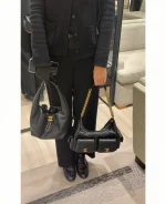 UbestLuxury Chanel Chanel 26cm Hippie Bag Black Leather product photo detail 5 SKU CH30918