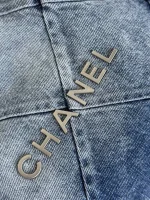 UbestLuxury Chanel CHANEL Denim 22 Bag Shopping Tote 37cm product photo detail 5 SKU CH30944