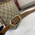 UbestLuxury Gucci GG Emblem Mini Bucket Bag product photo detail 6 SKU GU25677