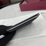 UbestLuxury Gucci Gucci Card Case Deep Blue/Oatmeal Calfskin Leather 2025 Pre-Spring product photo detail 6 SKU GU25714