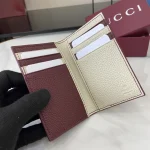 UbestLuxury Gucci Gucci Bifold Wallet Ancona Red product photo detail 6 SKU GU25719