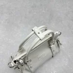 Miu Miu Vintage Bow Motorcycle Bag - Image 7