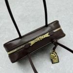 MIUMI^Beau Bowling Bag with Detachable Keychain - Image 7