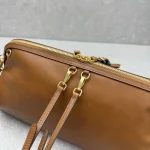 MiuMiu Dumpling Bag - Large / Full Grain Brown - Image 7