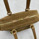 Miu Miu Corduroy Motorcycle Bag - Image 7