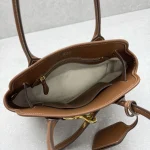 Miu Miu Aventure Handbag Mini Canvas Brown - Image 7