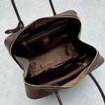 MIUMIU Third Generation Briefcase Long Handle Chocolate - Image 7