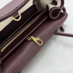 Chanel Vintage Flap Bag - Burgundy - Image 7