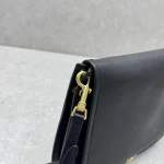 CELINE Soft Triomphe Besace Shoulder Bag - Image 7
