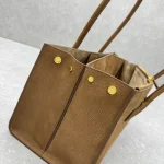 Alaia Teckel Tote Bag - Frosted/Brown - Image 7