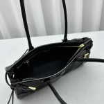 Prada Lux Soft Bag Medium Black - Image 7