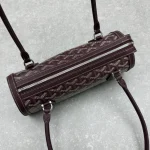 Goyard Baguette Bag - Wine Red - Image 7