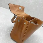 Mini Balenciaga Rodeo Handbag in Oil Wax Brown - Image 7