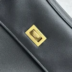 Balenciaga Rodeo 24SS Handbag Small Black/Gold - Image 7