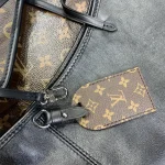 Louis Vuitton CarryAll Dark Handbag 39cm - Image 7
