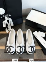 Chanel 2026 Ballet Flats with Socks - Image 7
