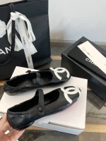 Chanel Mary Jane Shoes with Socks - Image 7