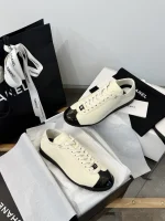 CHANEL 2026 Patent Leather Black and White Panda Trainer/Sneaker - Image 7
