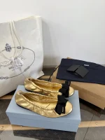 Prada Bow Ballet Flats - Image 7